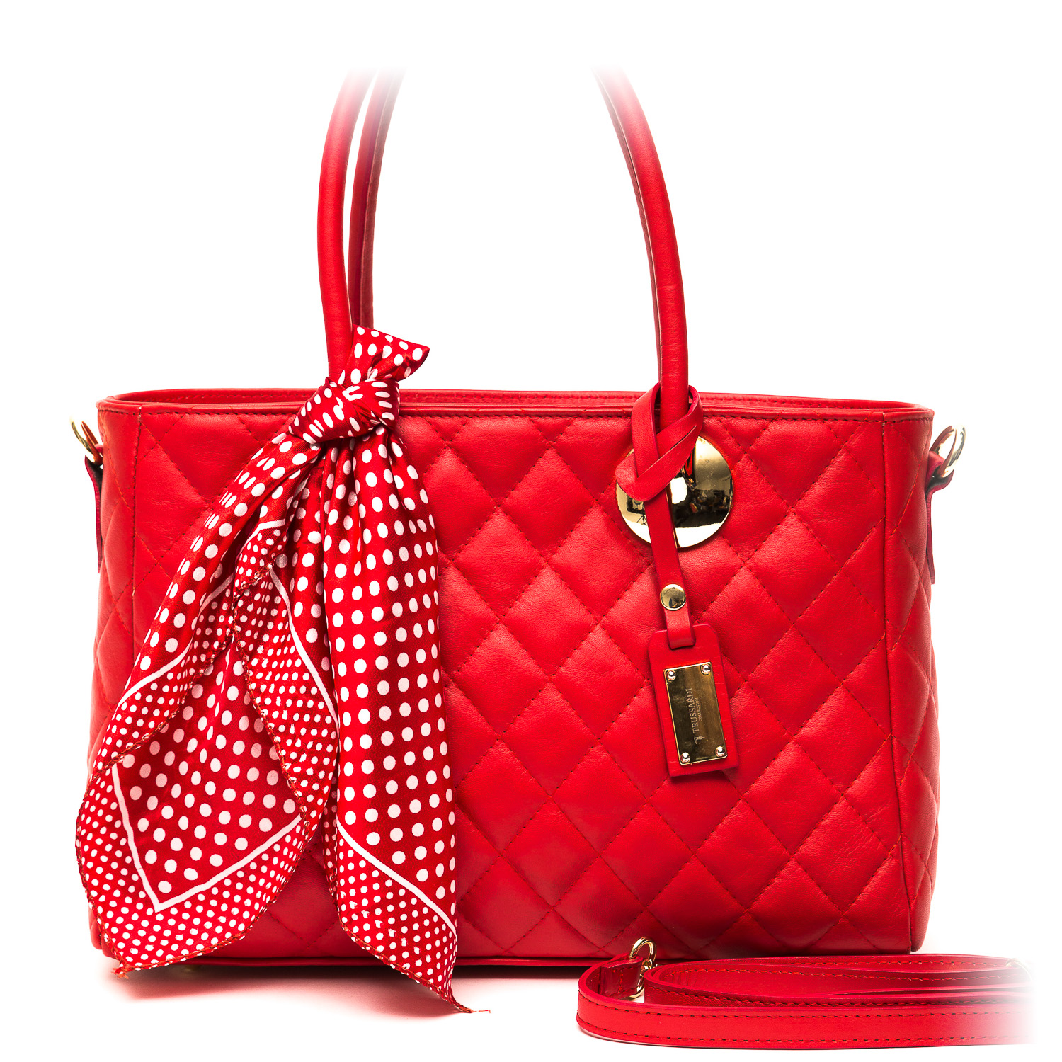 Trussardi Handbag D66TRC1003 Cortanze Rosso