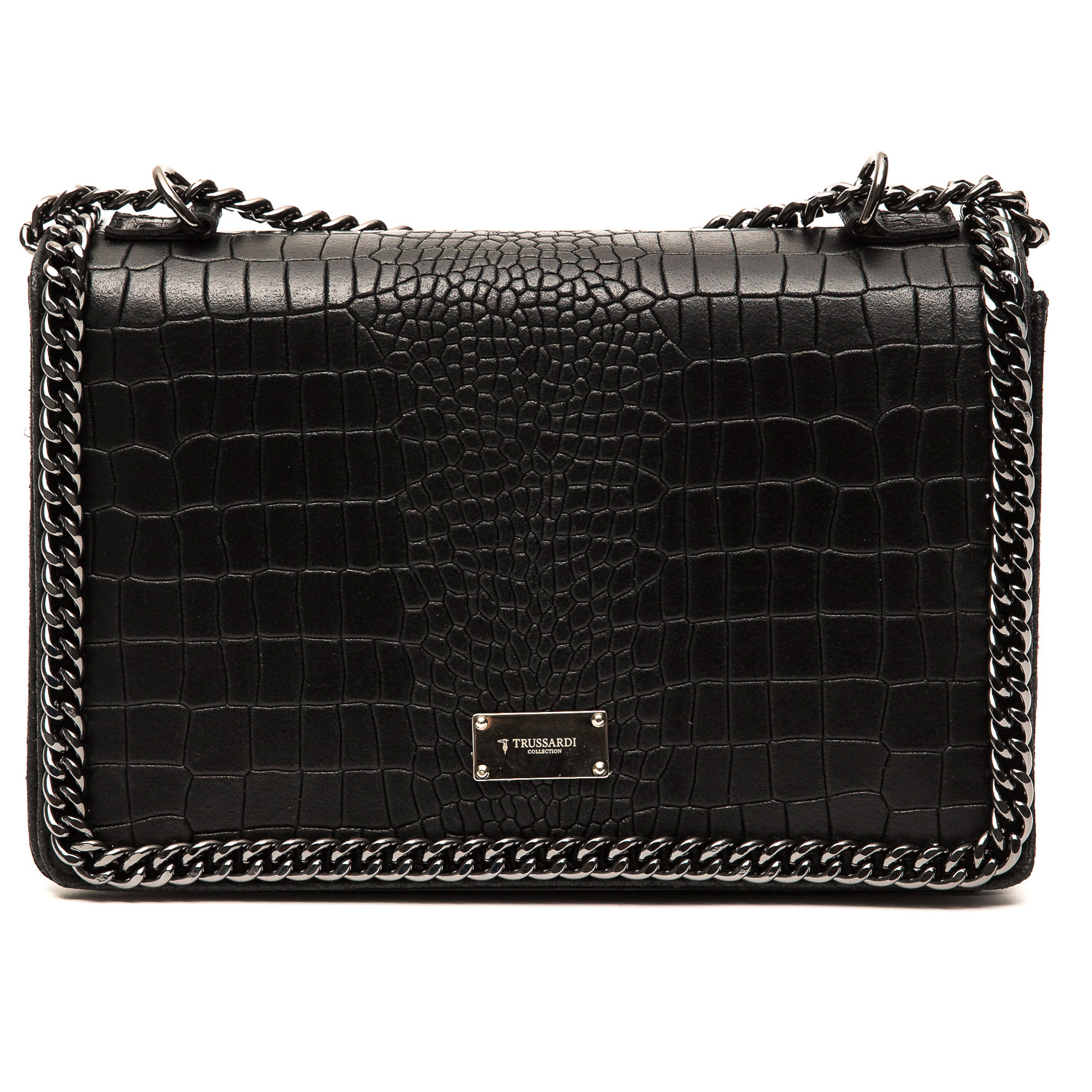 Trussardi Handbag D66TRC1009 Grana Nero